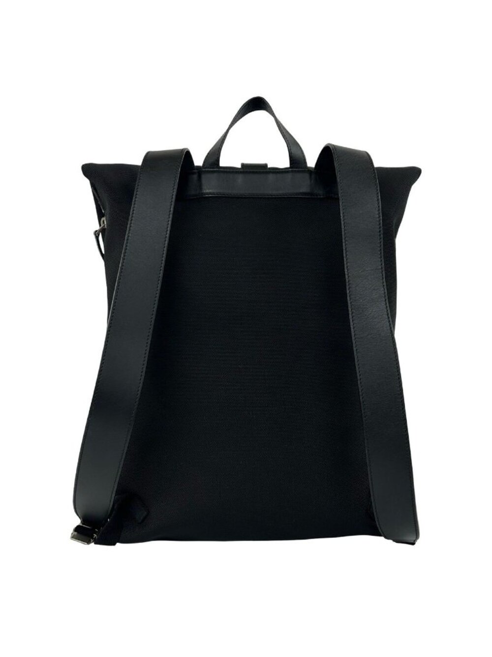 Gucci Sherry Line Web Canvas Leather Backpack Black - Picture 3 of 10